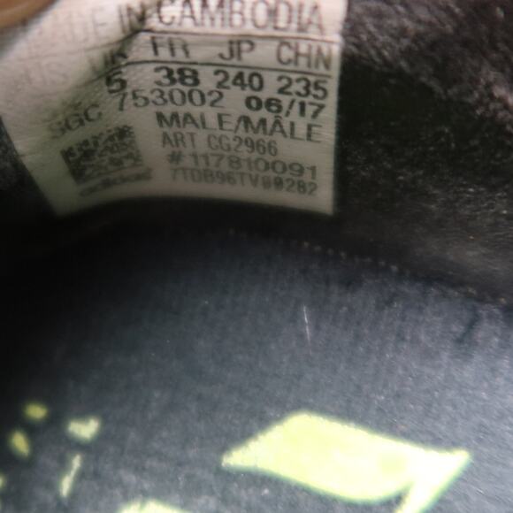 Adidas Shoes Mens 5.5 Soccer Cleats Nemeziz Messi 17.3 FG Football Boot Black - Picture 11 of 12